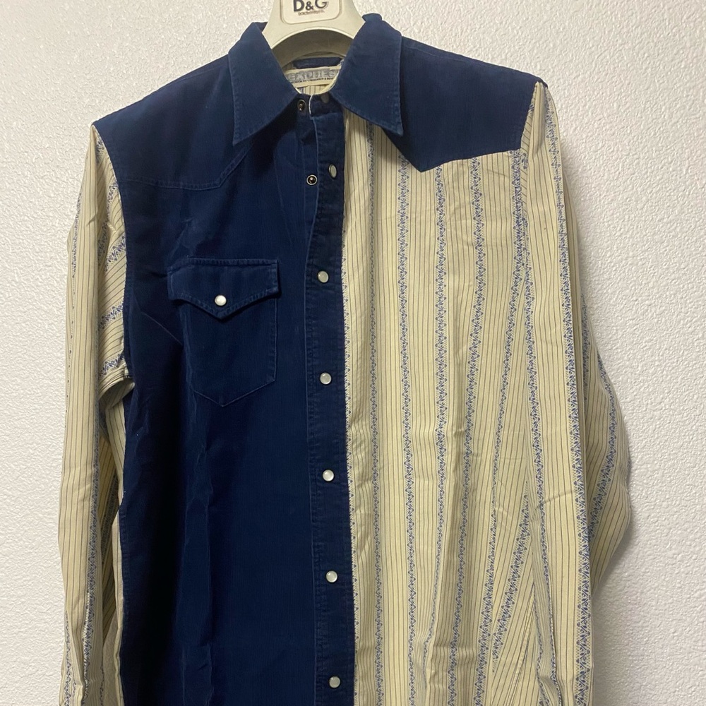 Express Vintage Western Style Shirt Sz L